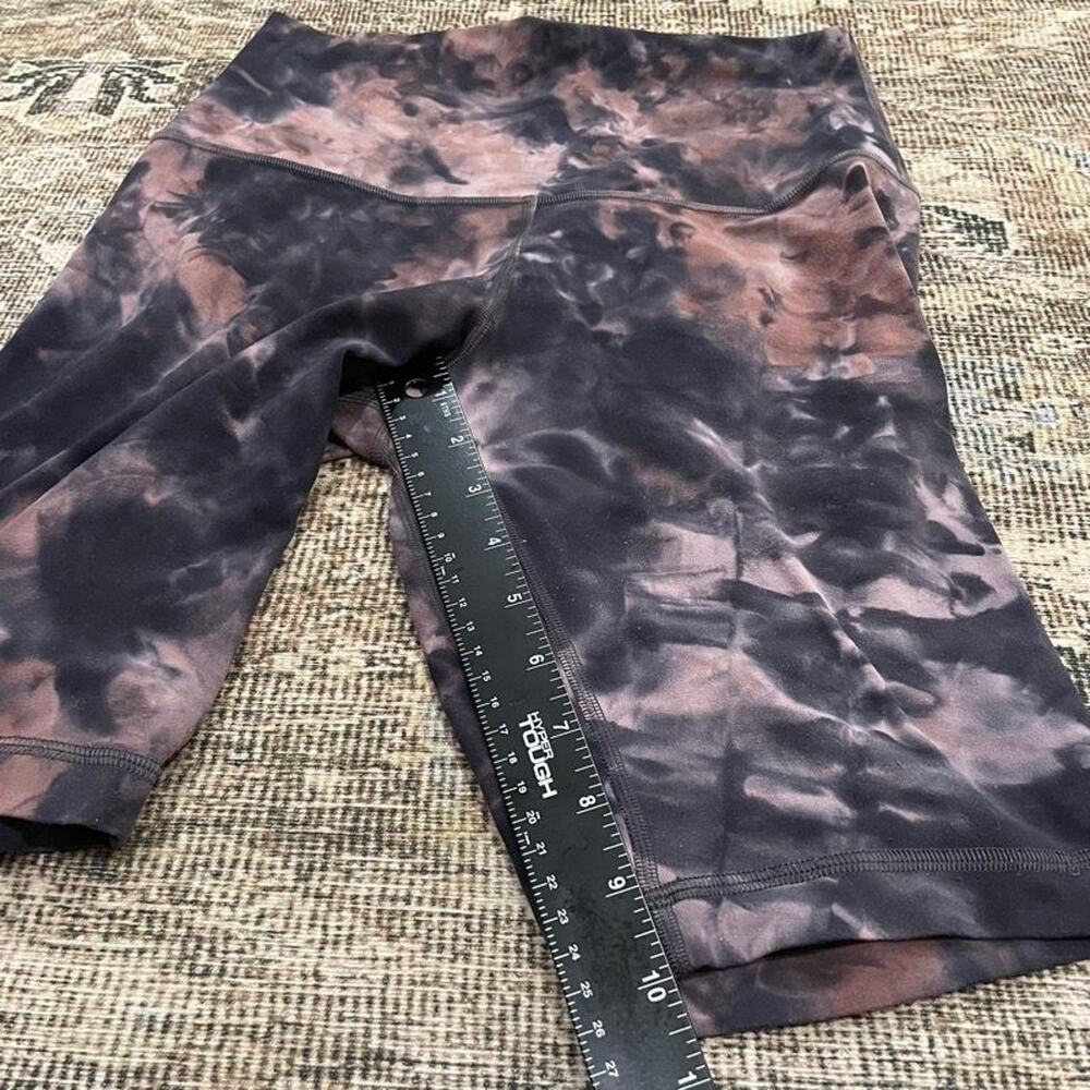 Lululemon Align Biker Shorts Size 8 Diamond Dye High Rise - Picture 4 of 4